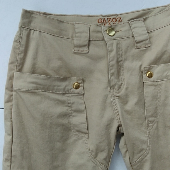 Gazoz Jeans Cargo Shorts Junior 9/10 Tan - Picture 4 of 12
